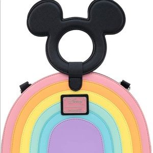 Disney Loungefly Rainbow Purse